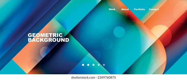 Squares and lines dynamic speed abstract background. Vector Illustration For Wallpaper, Banner, Background, Card, Book Illustration, landing page