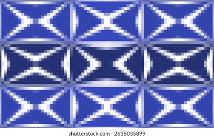 quadrado padrão abstrato fundo vetor