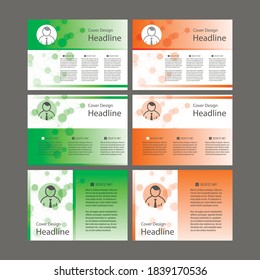 Squares pattern design templatr for presentation