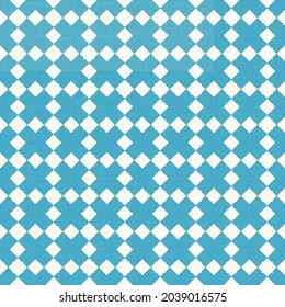 Squares pattern on white seamless background. Modern repeat design.