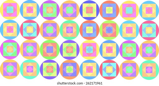 squares pattern vector