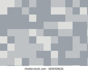 Squares pattern Vector illustration. Different shades of gray color