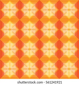 Squares pattern warm background