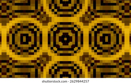 squares pixel pattern abstract vector