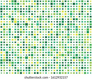 squares pixelated, block pixels random mosaic pattern / background. fusion checkered grid, mesh. shuffle, diffuse scatter squares. clutter matrix. geometric jumble texture. fragmentation vector art