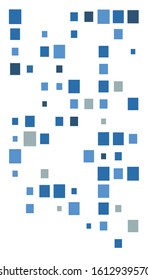 squares pixelated, block pixels random mosaic pattern / background. fusion checkered grid, mesh. shuffle, diffuse scatter squares. clutter matrix. geometric jumble texture. fragmentation vector art