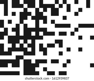 squares pixelated, block pixels random mosaic pattern / background. fusion checkered grid, mesh. shuffle, diffuse scatter squares. clutter matrix. geometric jumble texture. fragmentation vector art
