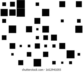 squares pixelated, block pixels random mosaic pattern / background. fusion checkered grid, mesh. shuffle, diffuse scatter squares. clutter matrix. geometric jumble texture. fragmentation vector art