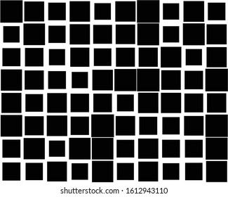 squares pixelated, block pixels random mosaic pattern / background. fusion checkered grid, mesh. shuffle, diffuse scatter squares. clutter matrix. geometric jumble texture. fragmentation vector art