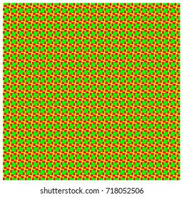Squares red yellow green geometrical abstract background