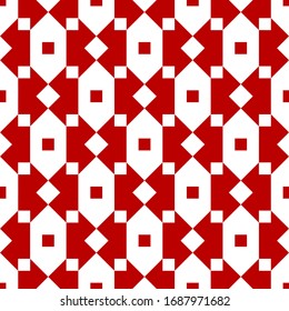 Squares, rhombuses, figures seamless pattern. Ethnic ornament. Checks, diamonds, pickets ornate. Geometric background. Tribal motif. Folk wallpaper. Textile print, abstract image. Vector artwork.