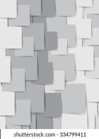 Squares with shadows overlay to create background
