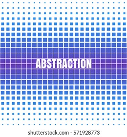 Squares technology pattern. Vector abstract illustration.