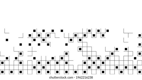Squares tile background pattern decoration texture