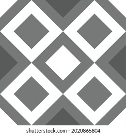Cuadrados de varios tamaños combinados con un patrón de mosaico.