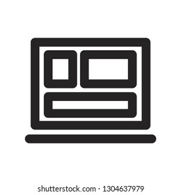 Squares vector icon