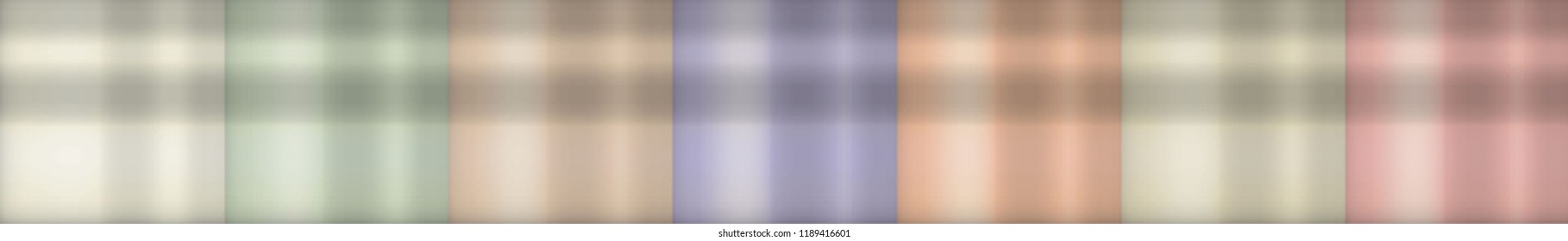 Squarish vaguely striped pattern, with a color transitions mesh in long, horizontal format