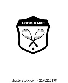 Squash Club Vektorgrafik-Logo