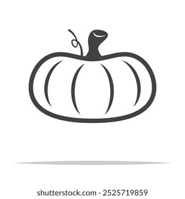 Squash outline icon transparent vector isolated