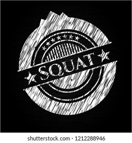 Squat chalk emblem