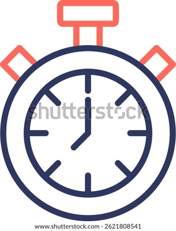 Squat Icon Line Color Vector Illustration