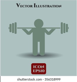 Squat icon or symbol