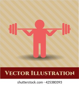 icono de squat símbolo vector de pactos planos jpg sitio web concepto de aplicación