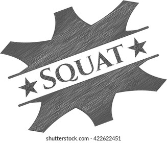 Squat penciled