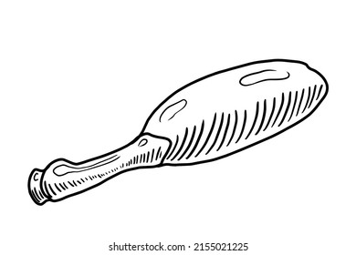 juguete exprimidor para ilustración vectorial de perro