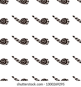 squeaker vector seamless pattern