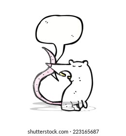 squeaking lab rat cartoon