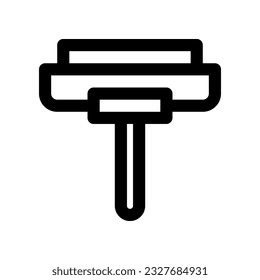 Squeegee Icon für Ihre Website, Ihr Handy, Ihre Präsentation und Ihr Logo-Design.