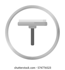 Squeegee monochrome icon. Illustration for web and mobile design.