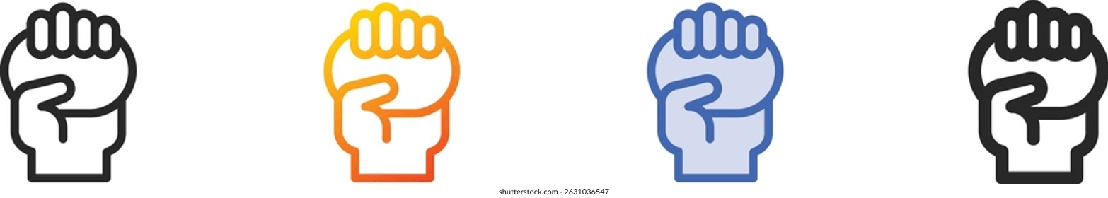 squeeze ball icon.Thin Linear, Gradient, Blue Stroke and bold Style Design Isolated On White Background