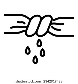 ropa de chillido
icono en fondo transparente