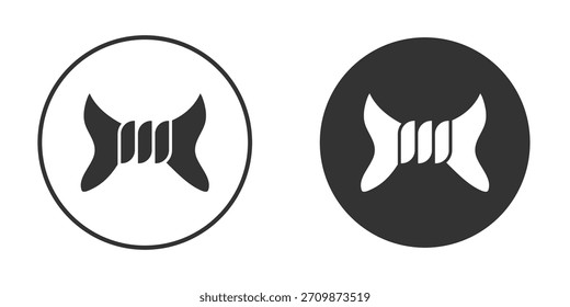 Apriete el paquete de signos de icono. Símbolos de Vector para Diseños gráficos