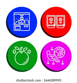 squeeze simple icons set. Contains such icons as Clamp, Sauces, Gravity, can be used for web, mobile and logo