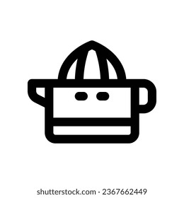 squeezer line icon. vector icon for your website, mobile, presentation, and logo design.