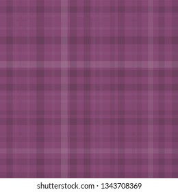 Squere Pattern Purple Scottish Fabric