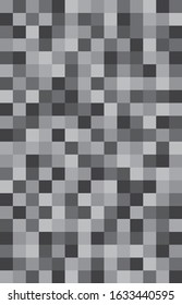 Squeres background. A lot of grey squeres like mosaic or pixel art