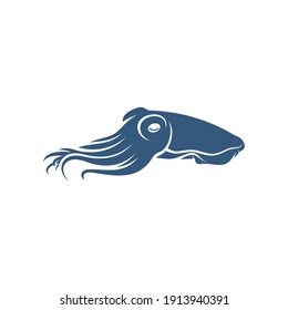 Squid design vector illustration, Creative Squid logo template, icon symbol