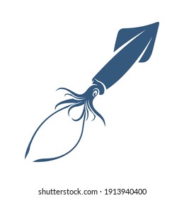 Squid design vector illustration, Creative Squid logo template, icon symbol