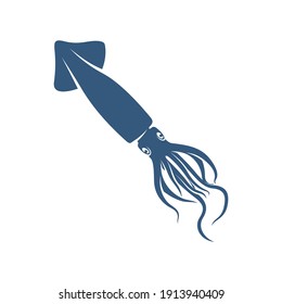 Squid design vector illustration, Creative Squid logo template, icon symbol