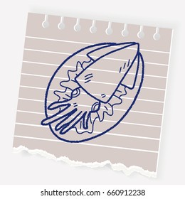 squid food doodle