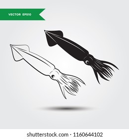 squid graphic desig template