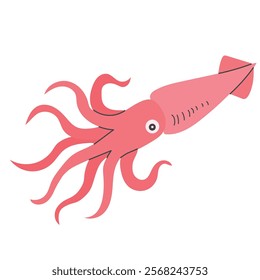 Сolossal squid icon clipart avatar logotype isolated illustration