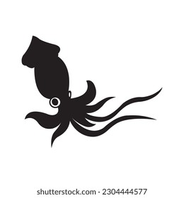 squid icon logo vector design template