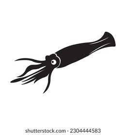 squid icon logo vector design template