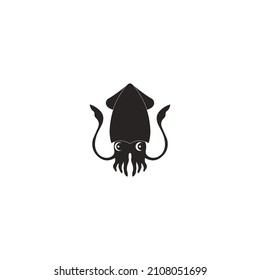 squid icon vector illustration logo design