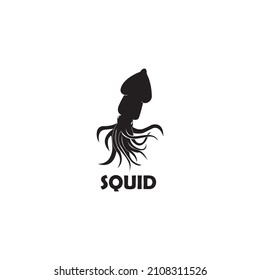 squid icon vector illustration logo design